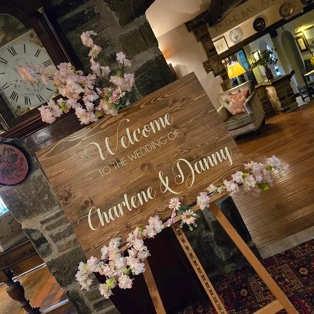 An intimate wedding full of romance and wildflower magic for Charlene and Danny